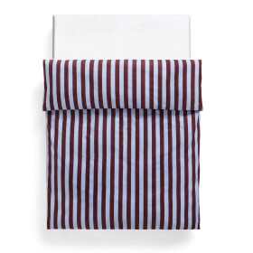 HAY Povlečení na peřinu Été Bordeaux/Sky Blue 140 × 200 cm, modrá barva, textil