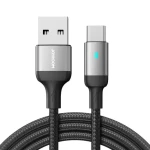 Joyroom S-UC027A10 Nabíjecí kabel USB-A (M) - USB-C (M) 3A 1.2m černá (S-UC027A10 1.2m CB)