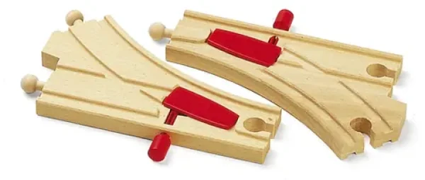 Brio 33344 Výhybky se zarážkou 1 pár