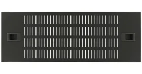 Lanview 19" ventilační panel 4U / Ventilační panel / perforovaný / západkové uchycení (RAB415BL)