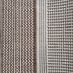 DumDekorace PATIO 12 , hnědý venkovní koberec na terasu s jemným vzorem Šířka: 80 cm | Délka: 150 cm