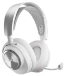 SteelSeries Arctis Nova Pro Wireless P bílá / Herní bezdrátová sluchátka / mikrofon / BT / USB-C / ANC / 3.5 mm (61526)