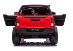 Mamido Dětské elektrické autíčko Toyota Hilux 4x4 lakované červené