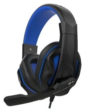 Lexip STEELPLAY HP41 černá/modrá / Sluchátka / drátová / s mikrofonem / 32 ? / 2,4 m (JVAPS400049)
