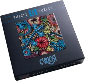 CURIOSI Čtvercové puzzle Q Colour Mix: Mlok
