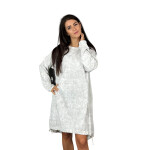 HOSH Mikinové šaty BLAIR Velikost: UNI, Barva: Béžová