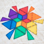 Connetix Connetix Tiles - Magnetická Stavebnice Duhová Rozšiřující Sada 36 ks