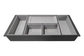 Strong Šatní organizér na šperky 4 přihrádky a prstýnky :: 373x176x50mm