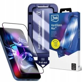 3mk HardGlass Max / Ochranné sklo / Pro Apple iPhone 13/13 Pro/14/16E/17E (W-3HgMFFV2-Ip131416)