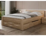 Postel Iwetta 140x200 cm, dub sonoma