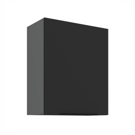 Horní skříňka Aria ANT 60 G-72 1F Barva korpusu: Antracit, Barva dvířek: BL - Black AFM