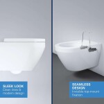 GROHE - Solido Set předstěnové instalace, klozetu Euro Ceramic, sedátka SoftClose a tlačítka Arena Cosmopolitan, Triple Vortex, chrom 102514SH00