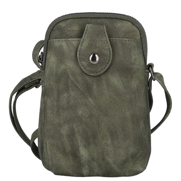 Menší dámská crossbody kapsa Lóra, zelená