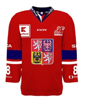 Nový dres české hokejové reprezentace 2023/2024 CCM PRO Authentic červený Velikost: