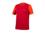 Endura GV500 Foyle pánské triko krátký rukáv Rust Red vel. XL