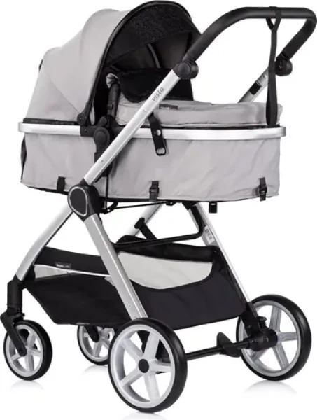 CHIPOLINO Kočárek kombinovaný Vista 2v1 Cloud Grey (KKVS02502CL)