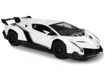 Mamido Sportovní auto na dálkové ovládání RC Lamborghini Veneno 1:24 bílé