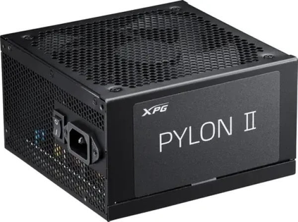 ADATA XPG PYLON II 550 černá / Zdroj / 550 W / ATX 3.1 / 80 Plus Bronze / aktivní PFC / FDB ventilátor (75261618)