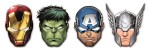 Avengers maska 6ks Avengers maska 6ks