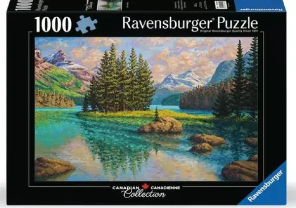 Ravensburger Puzzle Canadian Collection: Duch řeky Maligne