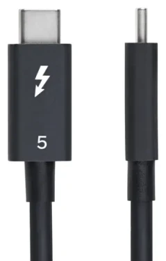 StarTech Thunderbolt 5 1 m černá / Kabel / rozlišení až 8K (TBLT5MM1M240W)