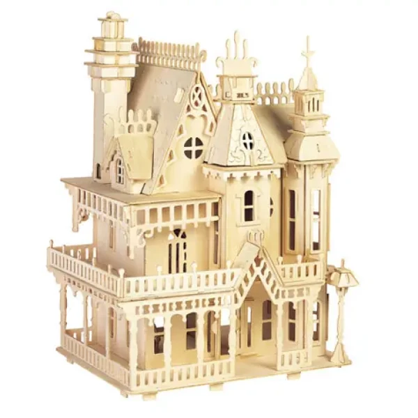 Woodcraft Dřevěné 3D puzzle Vila