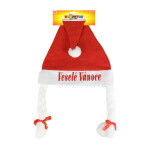 Čepice vánoční s copy