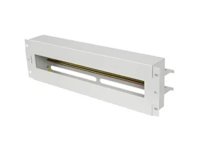Lanberg 19" 3U napěťový rozváděč TS-35 šedý / Rozváděč do racku / DIN lišta / 3U (AK-VDP103-S)