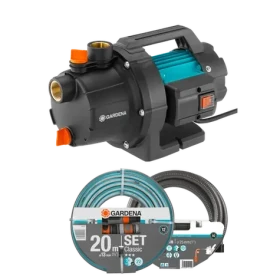 Gardena 09011-47 Zahradní čerpadlo 3000/4 BASIC - sada / 600 W / 3000 l/h / 3.5 bar / 7 m (09011-47)