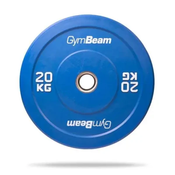 Gumový kotouč Bumper 51 mm - GymBeam (modrá) (105655-4-20kg)