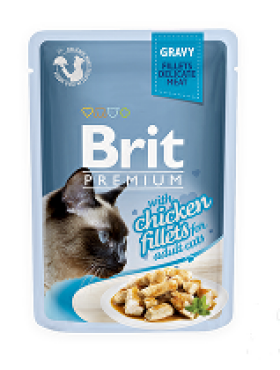Brit Premium Cat Fillets in Gravy With Chicken