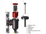 Odstředivý odkalovač s magnetickou vložkou I-MAG XL 3/4"