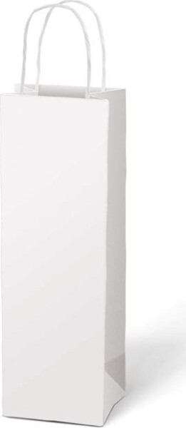 Taška dárková T12 kraft 120x360x90 bílá