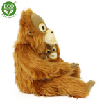 Orangutan mládětem cm ECO-FRIENDLY