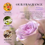 Baylis & Harding Dárková sada tělové kosmetiky v boxu Lavender/Rosehip Tea, fialová barva, plast, papír