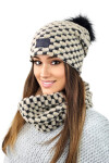 Kamea Hat&Scarf K.23.214.03 Béžová OS