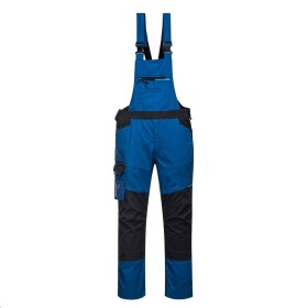Kalhoty WX3 T704 pracovní s laclem modré L modré