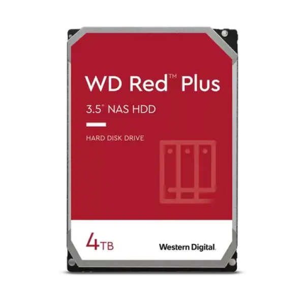WD Red Plus (EFPX) 6TB / HDD / 3.5" SATA III / 5 400 rpm / 256MB cache / 3y / pro NAS (WD60EFPX)