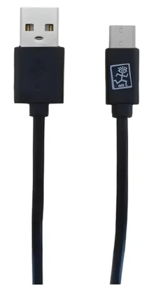2GO černá / Datový kabel / USB-A na USB-C / 1 m / USB 3.2 Gen 1 (795782)
