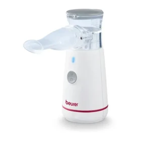 Beurer IH 47 bílá / Ultrazvukový inhalátor / zásobník účinné látky 10 ml / 0.25 ml-min / 600 mAh / 2.5 W (10389)