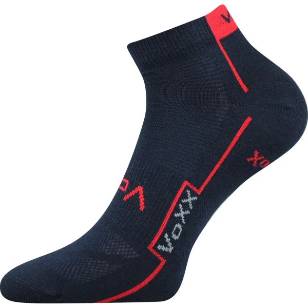 VOXX Ponožky slabé KATO se stříbrem TMAVĚ MODRÉ (3 páry) 35-38 112258