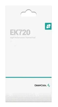 DEEPCOOL EK720-L-0.5 Thermal pad šedá / 100 x 50 x 0.5 mm / termální vodivost 6.0W / hustota 3.4 g na cm3 (R-EK720-GYLL05-G-1)