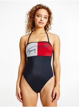 Tmavě modré dámské jednodílné plavky Tommy Hilfiger Underwear dámské