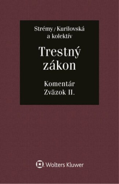 Trestný zákon - Tomáš Strémy