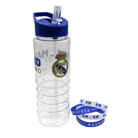 Lahev na pití Real Madrid se silikonovými náramky - 700 ml