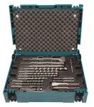 Sada vrtáků a sekáčů SDS-Plus Makita Makpac B-53877