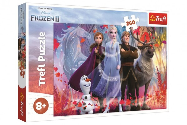Trefl Puzzle Frozen 2 - Cesta za dobrodružstvím / 260 dílků