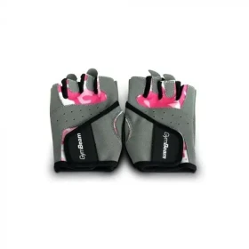 Fitness Dámské rukavice Camo Pink - GymBeam (XS, růžová) (28089-1-xs)