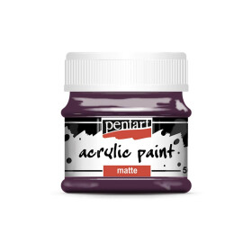 Pentart Matte akrylová barva 50 ml fialová lilek