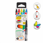 Carioca Fineliner - sada Study, 0,5 mm, 5 ks, mix základních barev